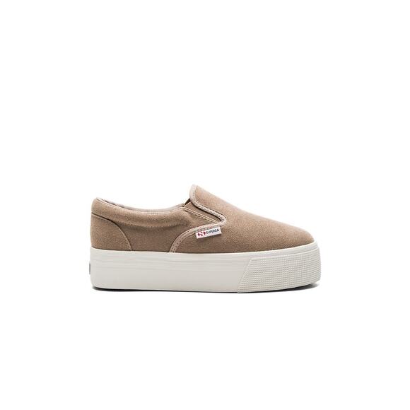 Superga 2314 Suew Slip-on loafers - 8 - Beige - Picture 1 of 6